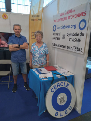 Stand commun avec les Donneurs de Sang